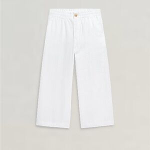 NWT Polo Ralph Lauren girls 100% linen wide leg pant size 4t